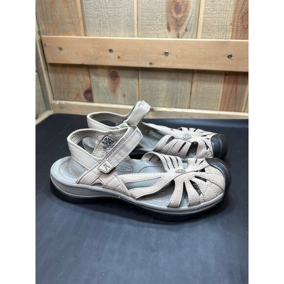 Keen Adventure 'ROSE' Sandal Size 8 Closed-Toe - Brindle/Shitake - Picture 1 of 8